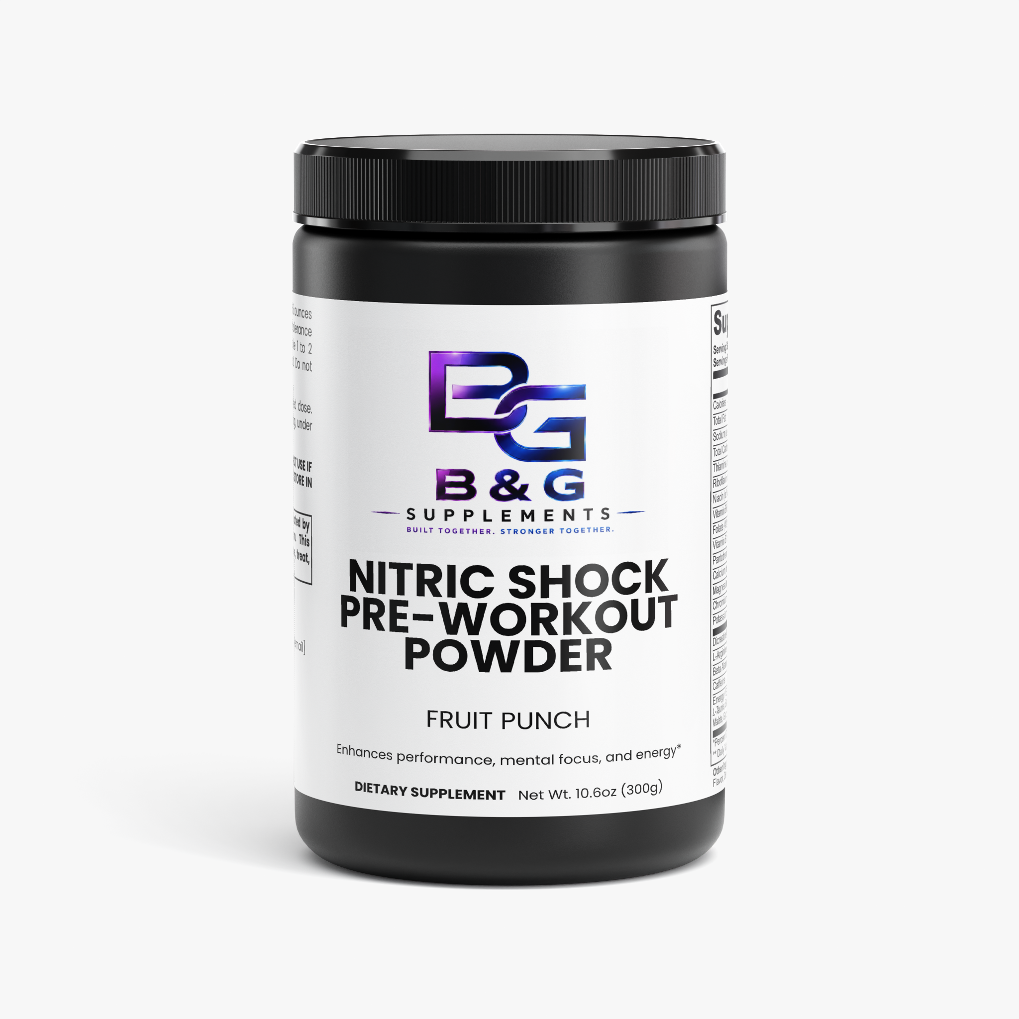 Pre-Workout Powder (Fruit Punch)