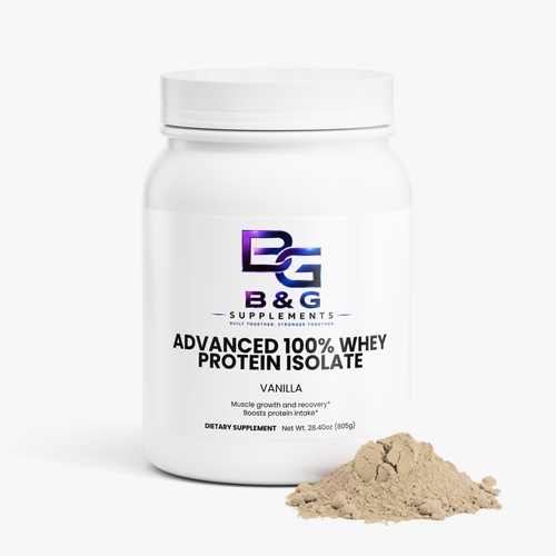 Advanced 100% Whey Protein Isolate (Vanilla)
