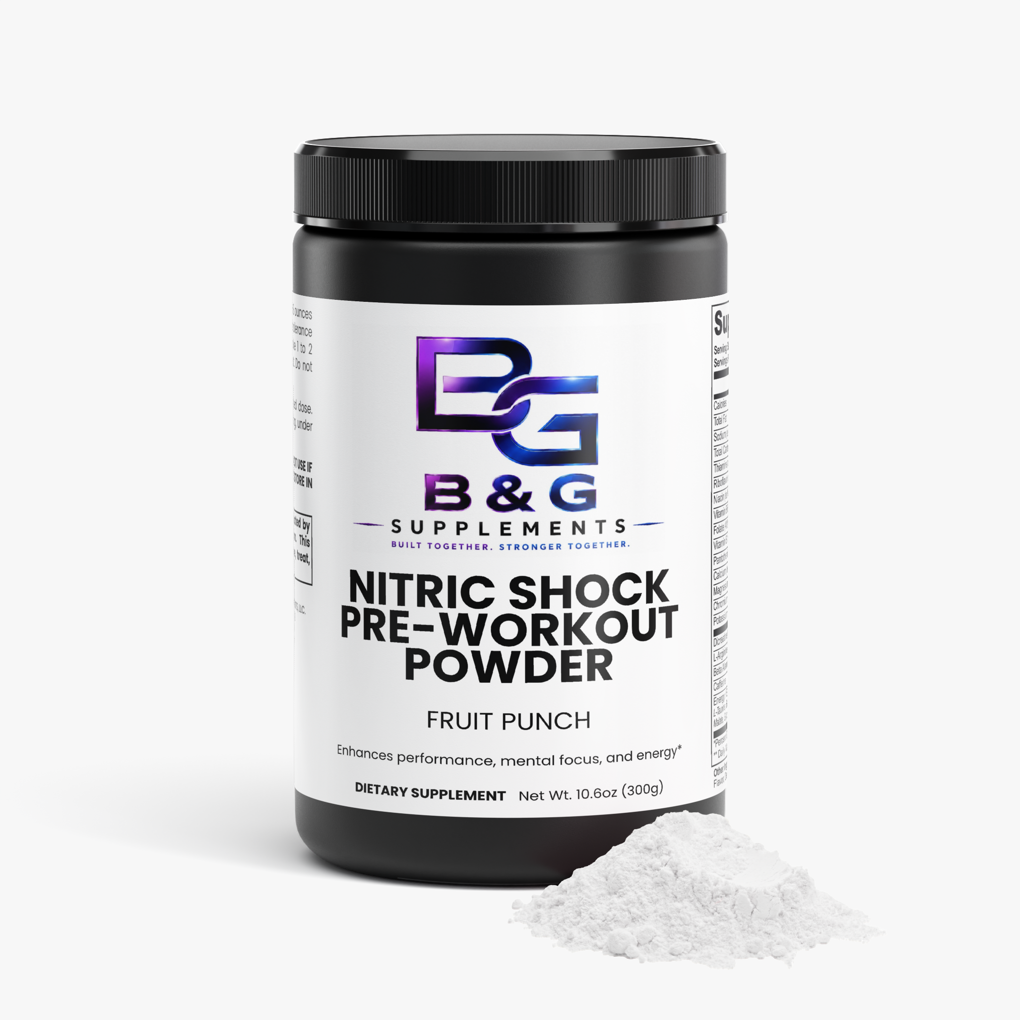 Nitric Shock Pre-Workout Powder (Fruit Punch)