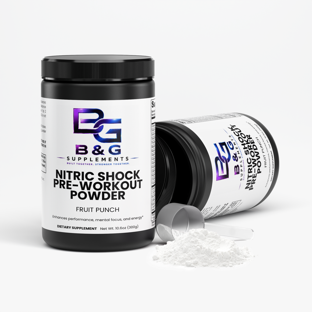 Nitric shock pre-workout powder