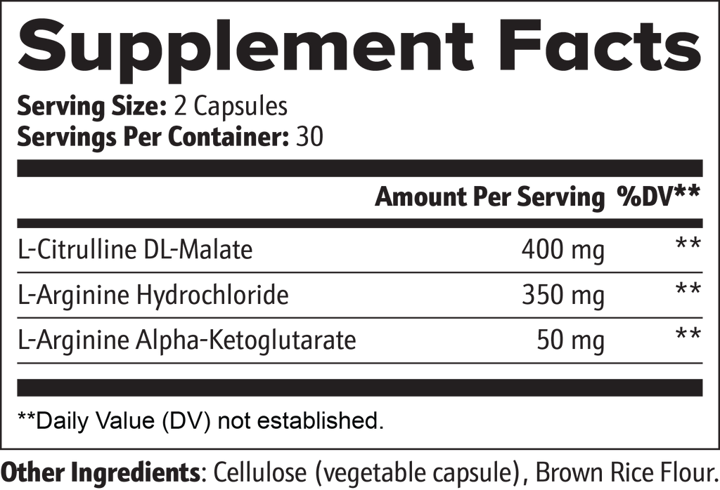 Nitric Oxide Capsules